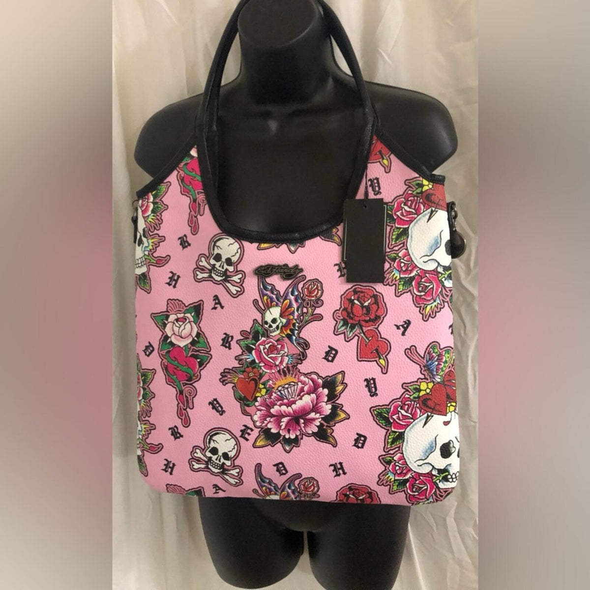 Ed Hardy Tattoo Tote Bag NWT