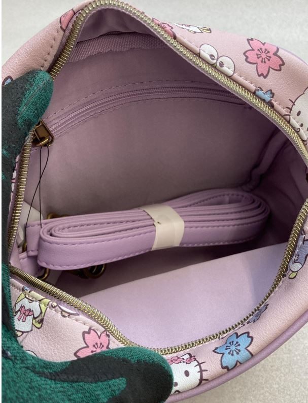 Loungefly Sanrio Hello Kitty Friends Sakura Cherry Blossom Crossbody Bag NWT