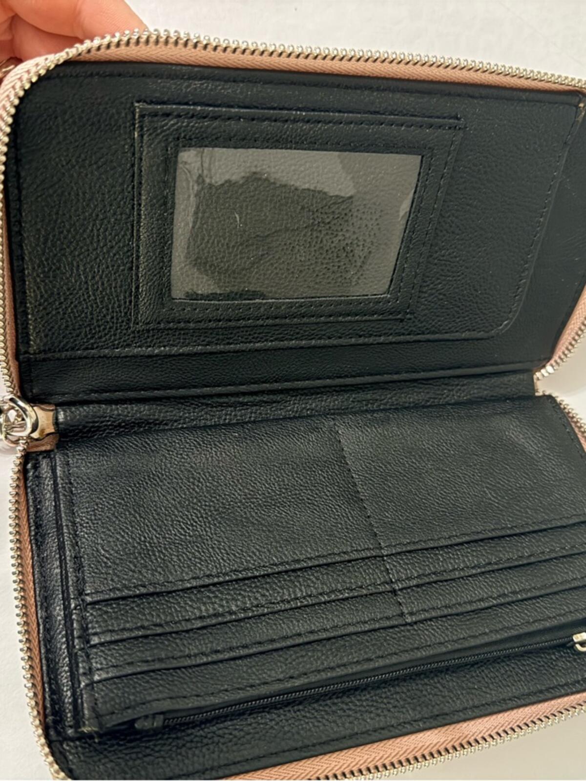 Betsey Johnson Blush Pink Bow Wristlet Wallet NWOT