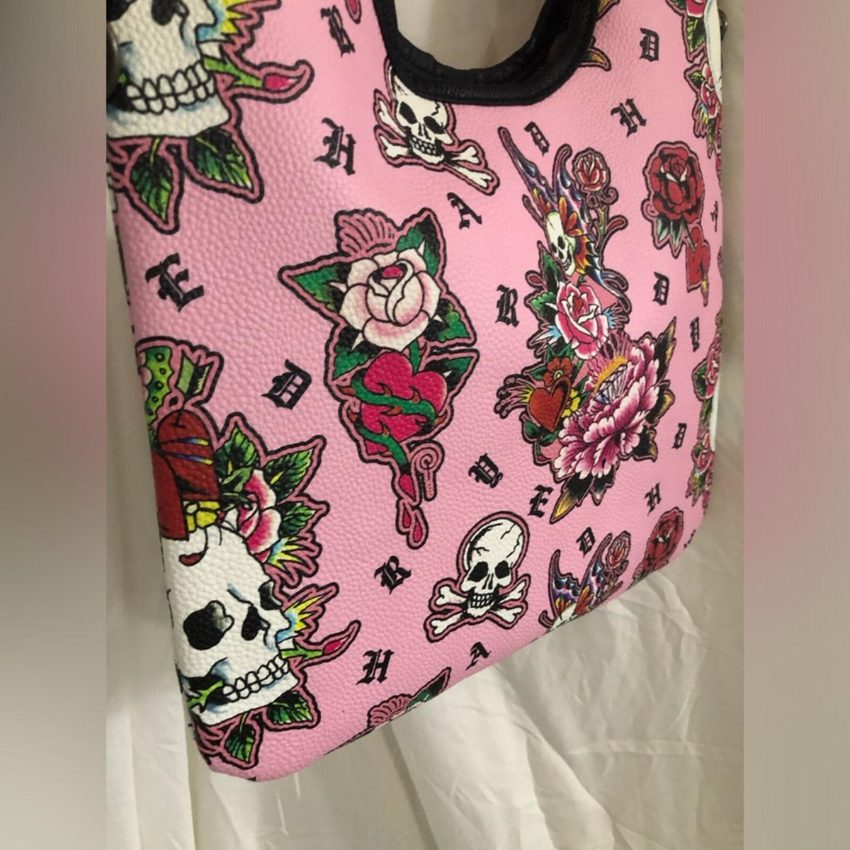 Ed Hardy Tattoo Tote Bag NWT