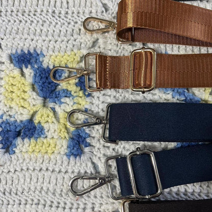 Leather and Lore Multi Color Adjustable Bag Straps Set of 5