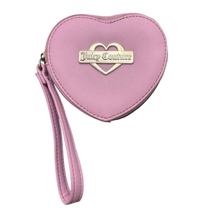 Juicy Couture Pink Heart Wristlet