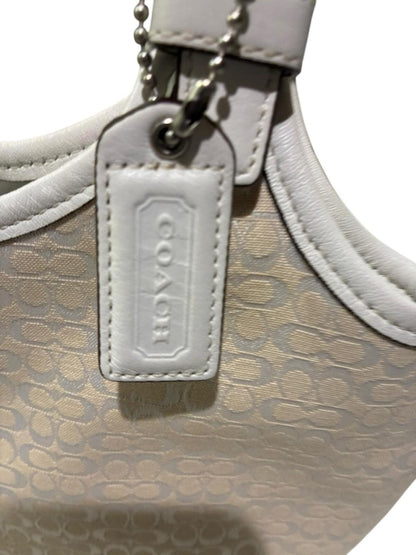 Vintage Coach Soho Mini Signature Canvas and Leather Shoulder Bag