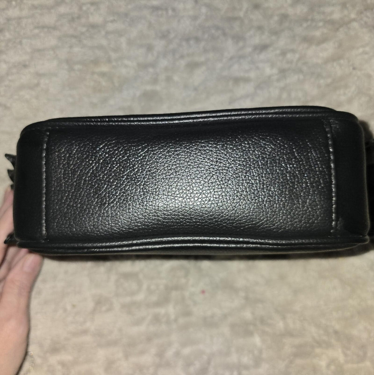 Jeffree Star Black Cosmetic Bag with Star Logo and Winged Sides NWOT