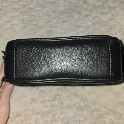 Jeffree Star Black Cosmetic Bag with Star Logo and Winged Sides NWOT
