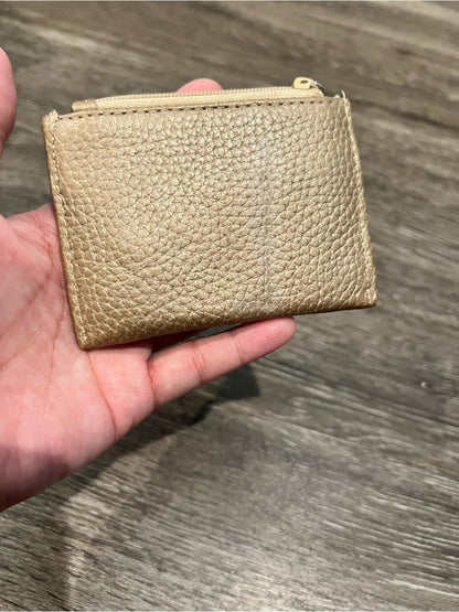 Brighton Gold Tone Card Wallet & Coin Pouch for Women