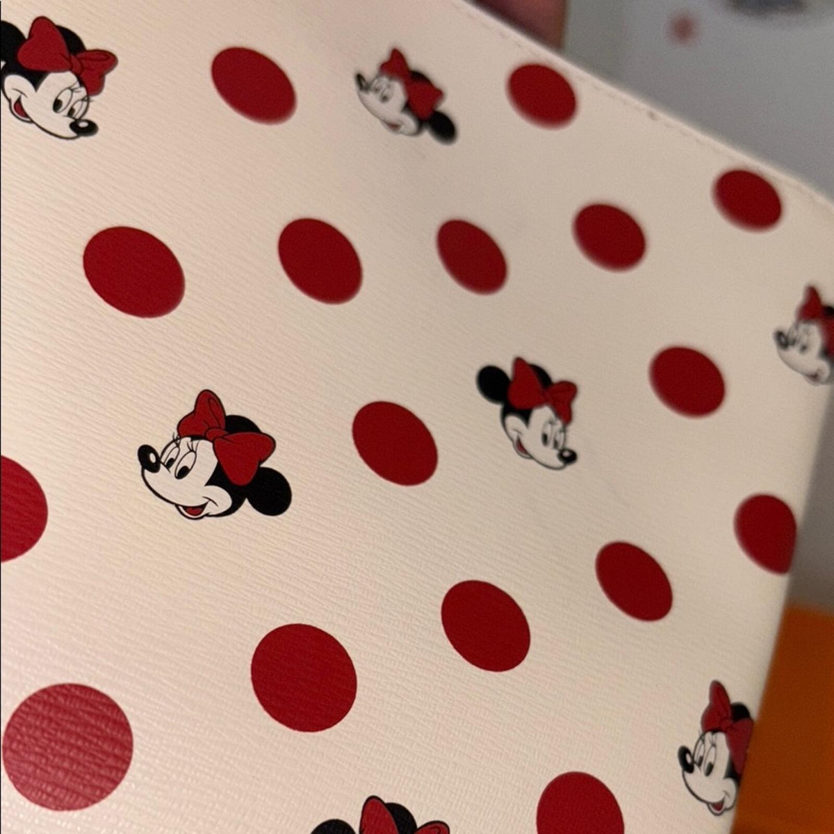 Kate Spade Disney Minnie Mouse Love My Dots Wristlet Pouch Clutch NWOT
