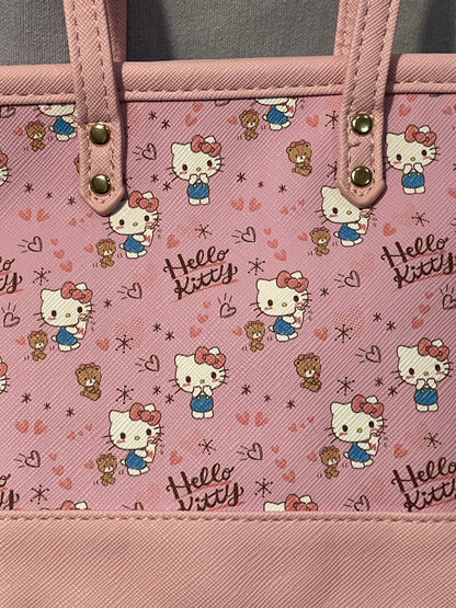 NEW Sanrio Hello Kitty Pink Mini Purse Crossbody Bag Mini Tote Hello Kitty Bear