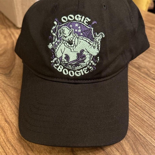 Oogie Boogie Black Baseball Cap Hat - New Without Tags