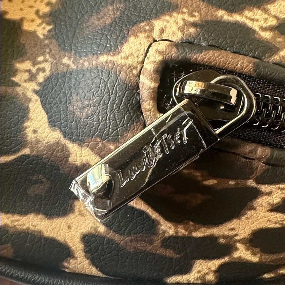 NWTRare Luv Betsey Johnson Leopard Print Mini Barrel Bag