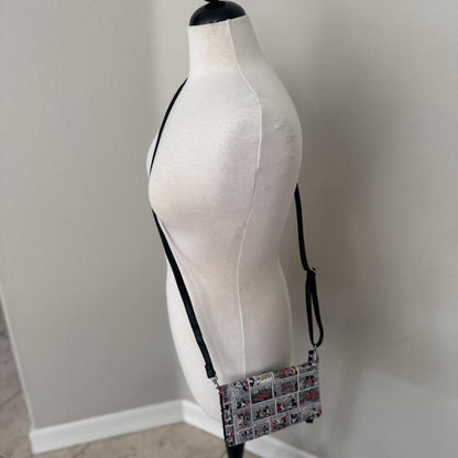 Disney Mickey Mouse Comic Strip Crossbody Bag with Adjustable Strap