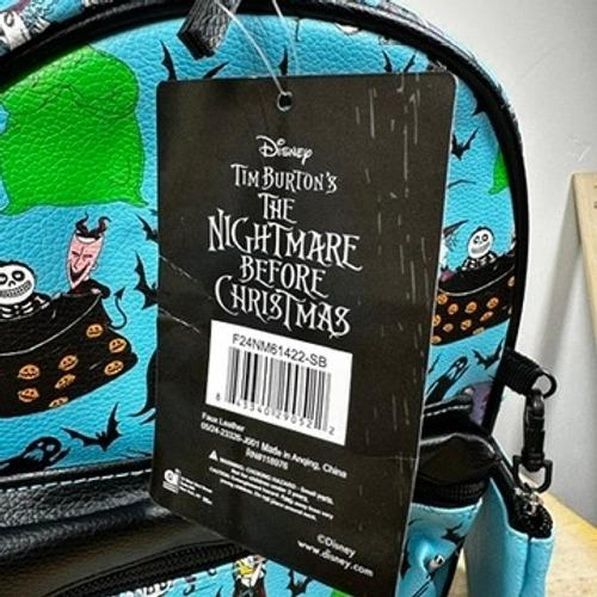 Disney The Nightmare Before Christmas Mini Backpack Coin Purse 30th