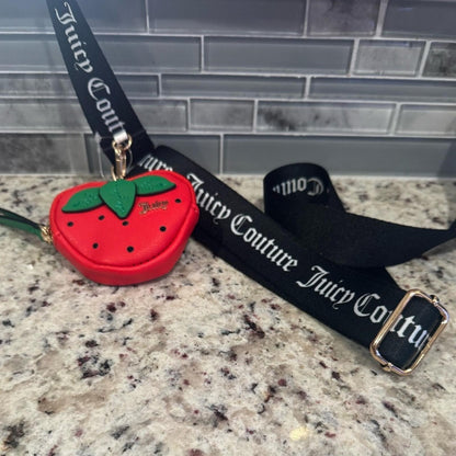 Exclusive Juicy Couture sweet and juicy 🍓🍓🍓bag w/ Strawberry Coin Purse