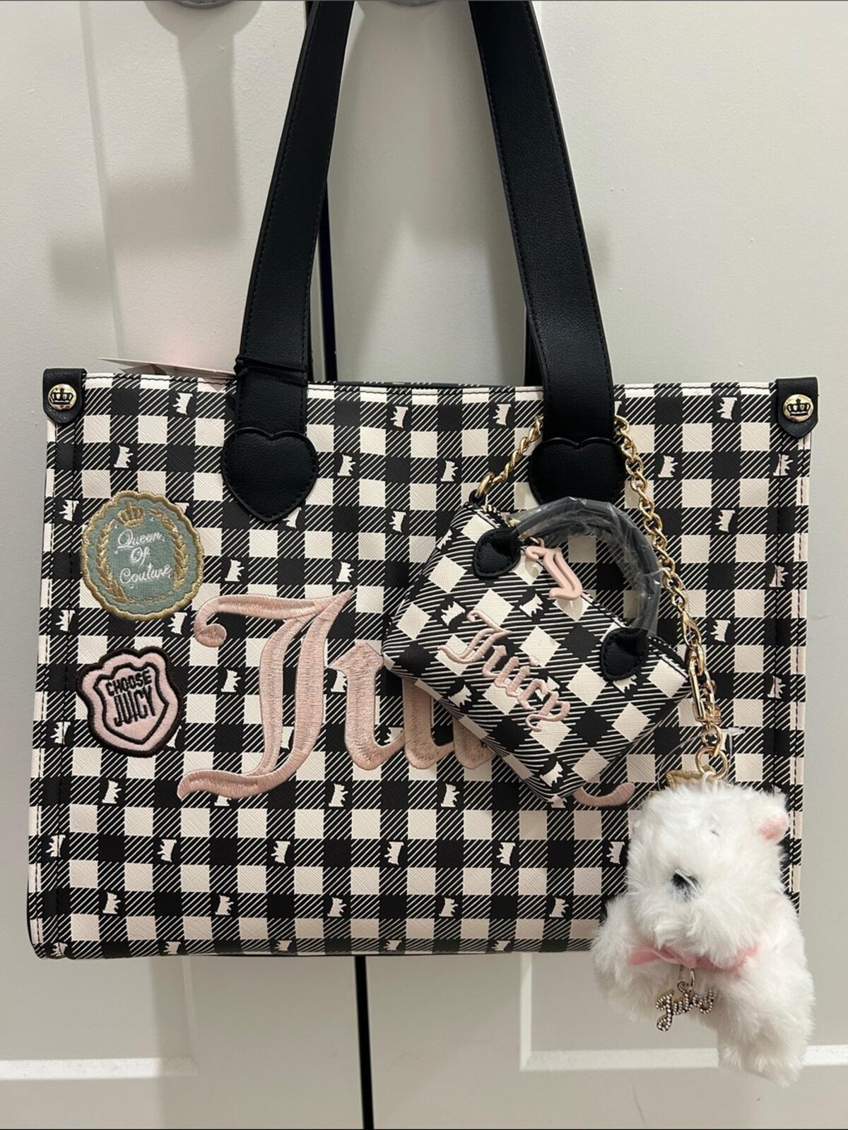 Exclusive Juicy Couture (NWT) Study In Style With Scottie Tote Bag