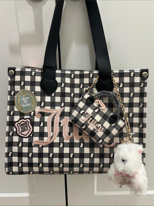 Exclusive Juicy Couture (NWT) Study In Style With Scottie Tote Bag