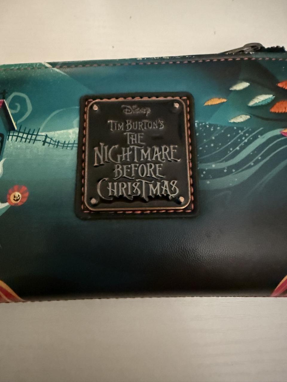 Loungefly Disney Nightmare Before Christmas Simply Meant to Be Flap Wallet