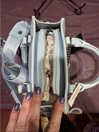 lavender Steve Madden Lavender Women’s Mini Top-Handle Bag with Chain