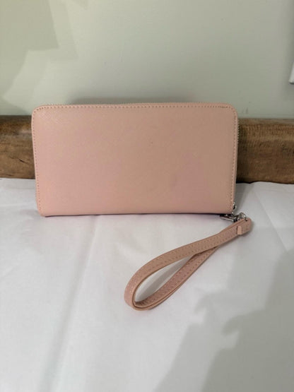 Betsey Johnson Blush Pink Bow Wristlet Wallet NWOT
