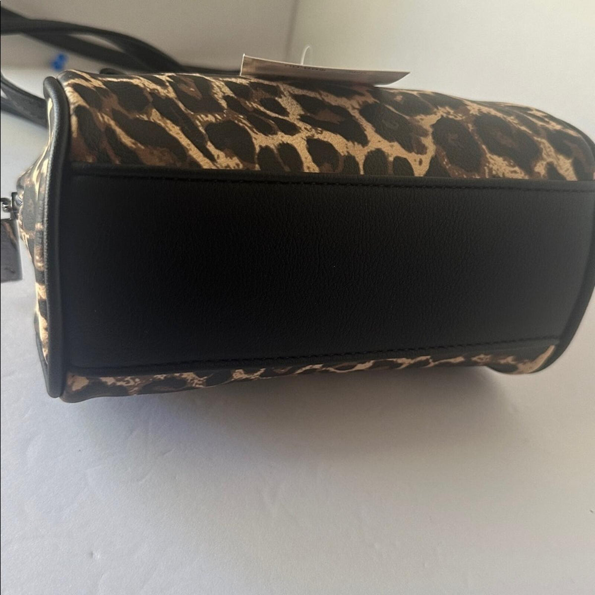 NWTRare Luv Betsey Johnson Leopard Print Mini Barrel Bag
