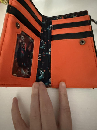 Loungefly Disney Nightmare Before Christmas Simply Meant to Be Flap Wallet