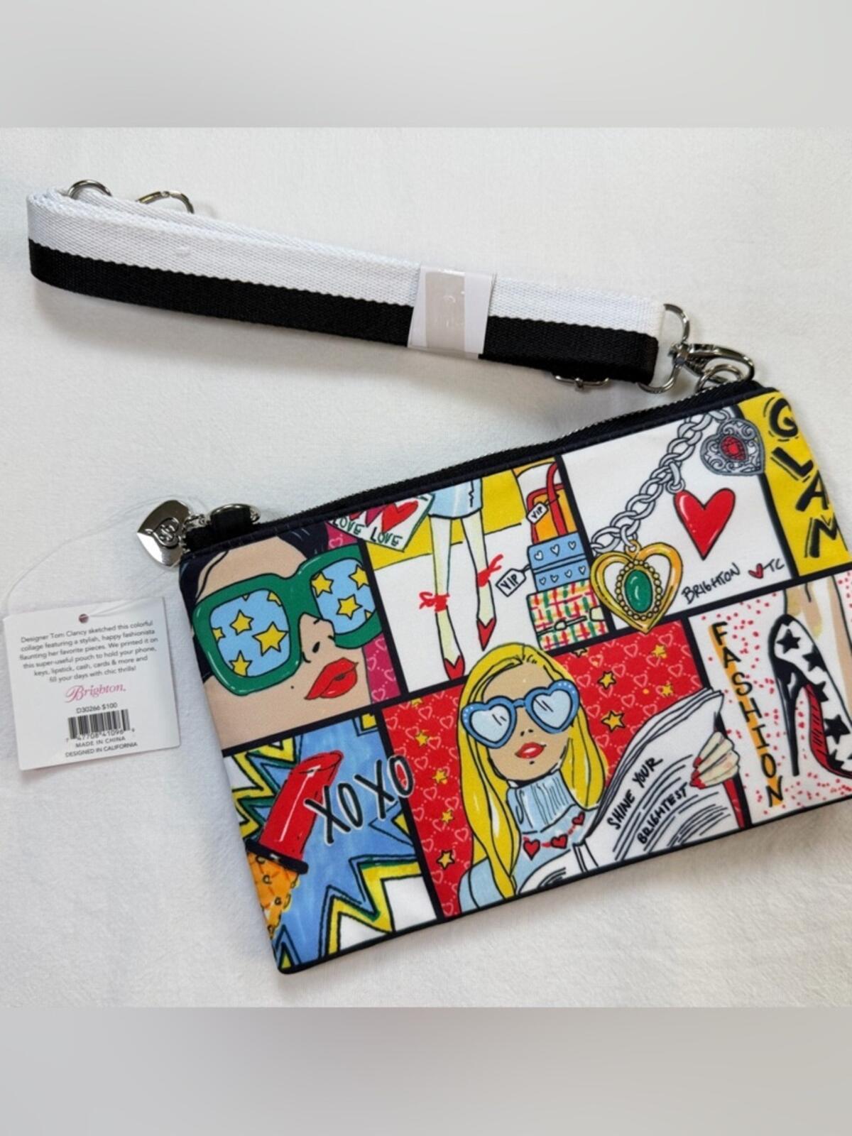Brighton Glam Girl Crossbody Pouch/ Purse NWT