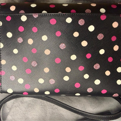 Kate Spade Laurel Way Jeweled Dots Greer Crossbody Bag & Card Case Set