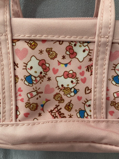 NEW Sanrio Hello Kitty Pink Mini Purse Crossbody Bag Mini Tote Hello Kitty Bear