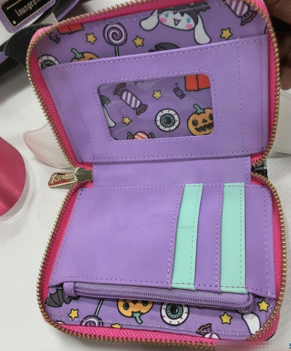 Loungefly Sanrio Cinnamoroll Halloween Mini Backpack and Wallet Set