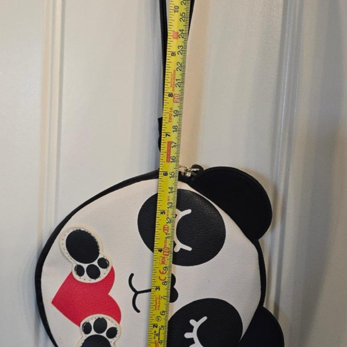 Luv Betsey Johnson Panda Wristlet Coin Purse Pouch Kawaii Heart