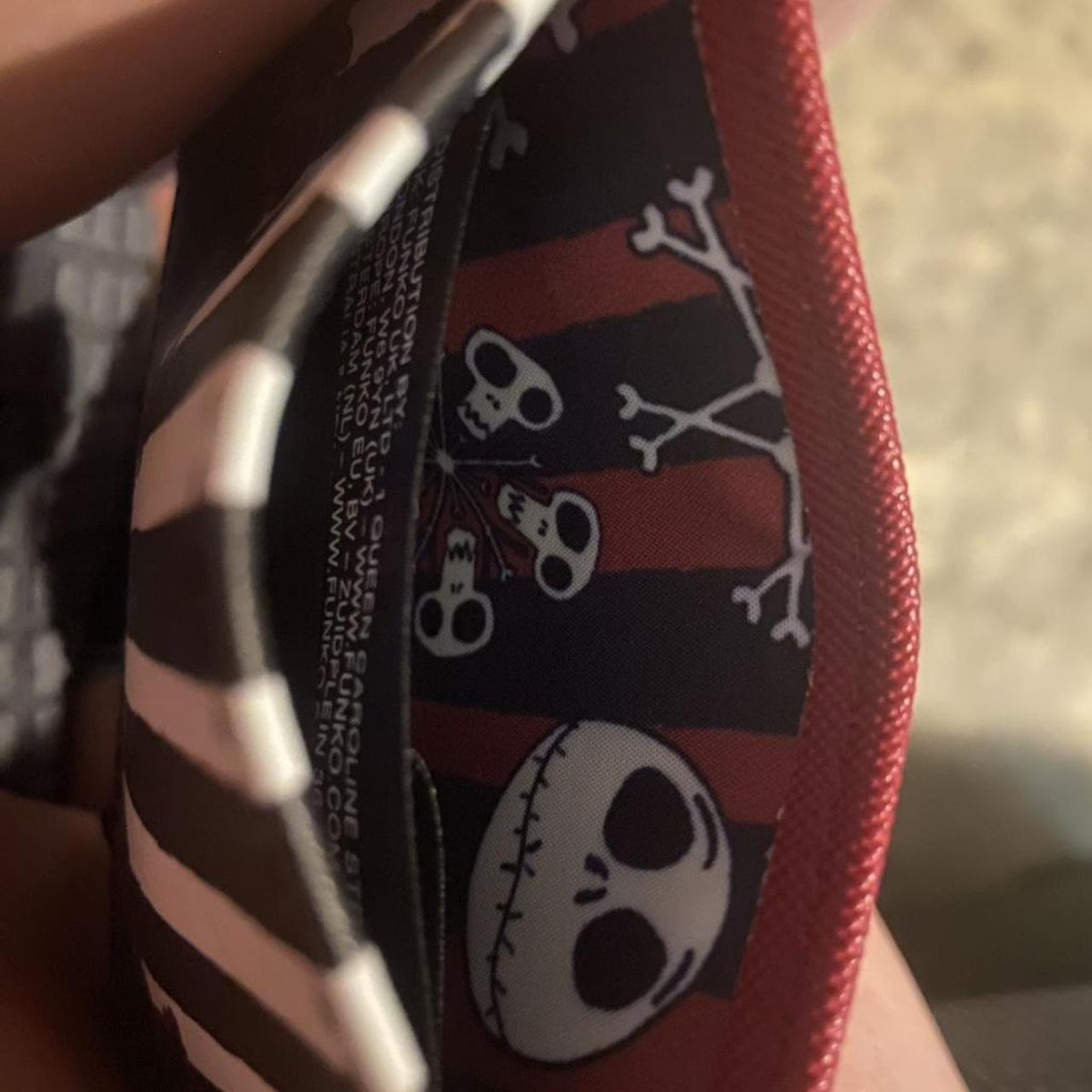 Loungefly Disney Nightmare Before Christmas Jack Skellington Cardholder NWT
