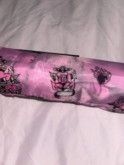 Ed Hardy Death Before Dishonor Compact Umbrella NWT