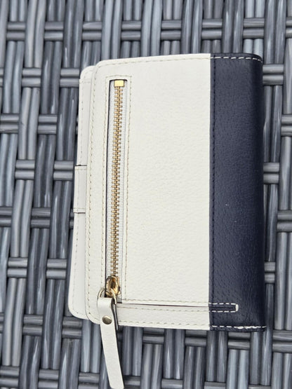 Kate Spade New York Grove Street Tellie Embossed Leather Wallet Black/Cement 067