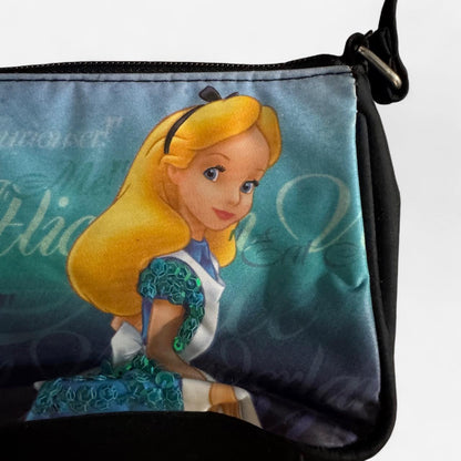 Disney Alice in Wonderland Y2K Style Blue Shoulder Bag - New Without Tags
