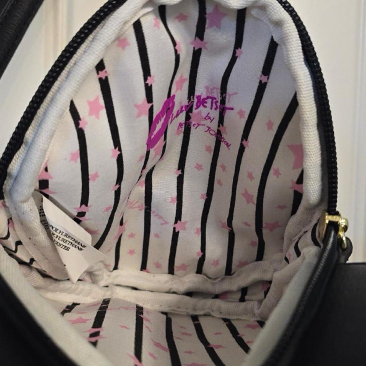 Luv Betsey Johnson Panda Wristlet Coin Purse Pouch Kawaii Heart