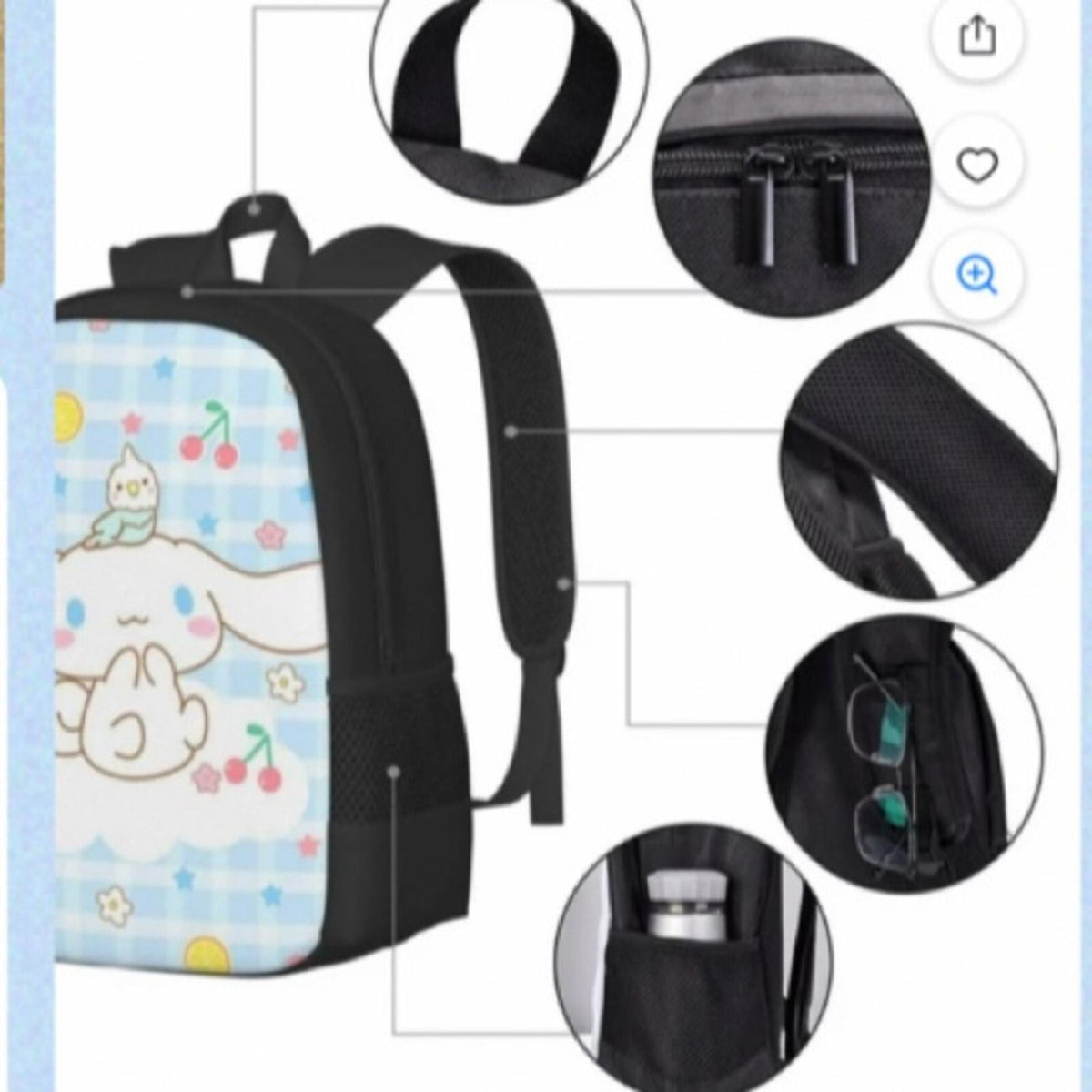 Sanrio Cinnamoroll Pastel Gradient Backpack - Factory Sealed NWT