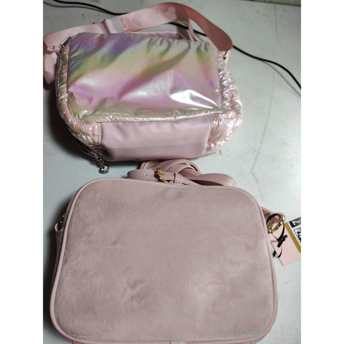 Juicy Couture Pink Crossbody Bag Bundle - 2 Small Bags