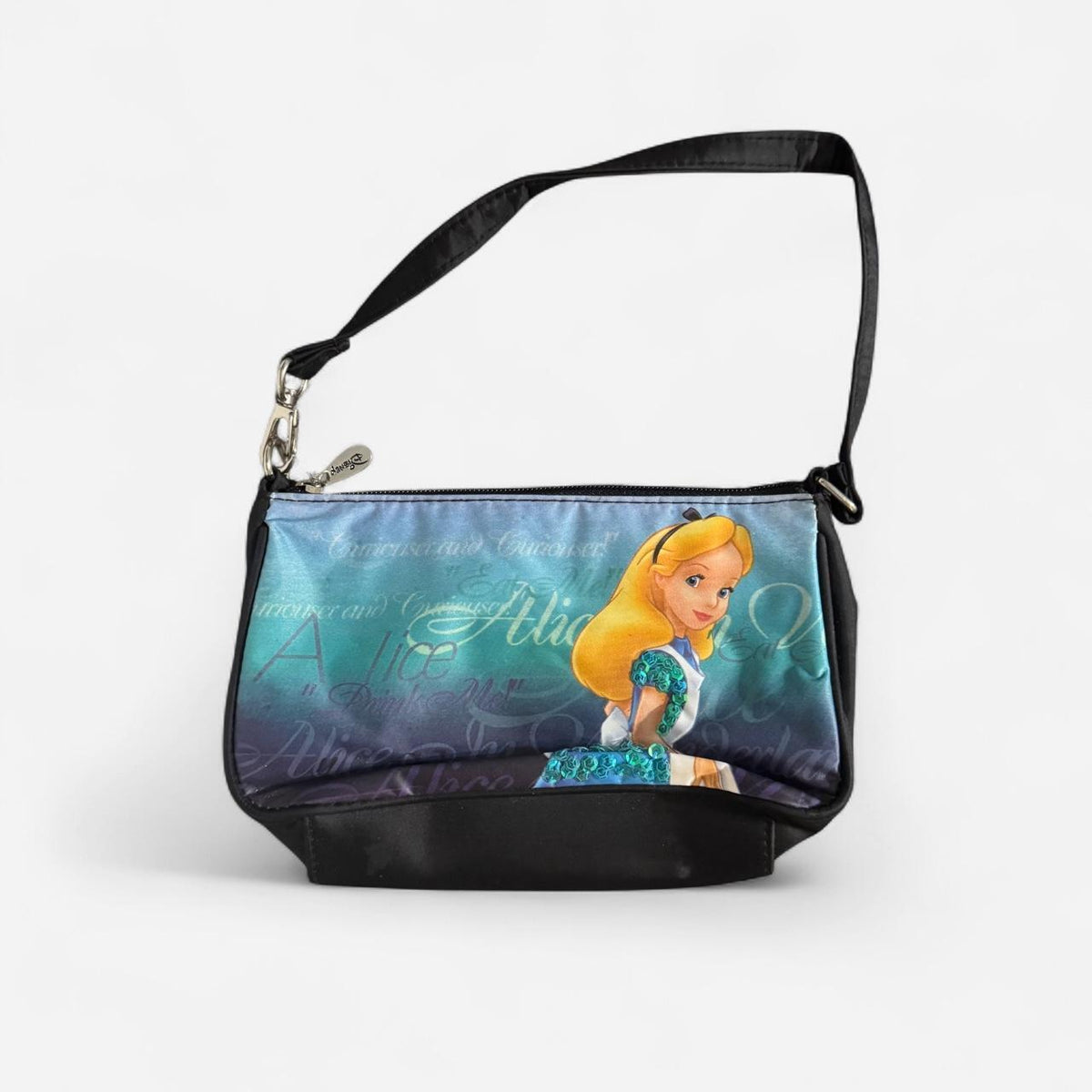 Disney Alice in Wonderland Y2K Style Blue Shoulder Bag - New Without Tags