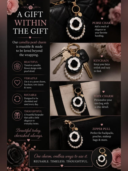 Dark Romance Gift Wrap Bundle 20 Rose Sheets Purse Charm Keychain
