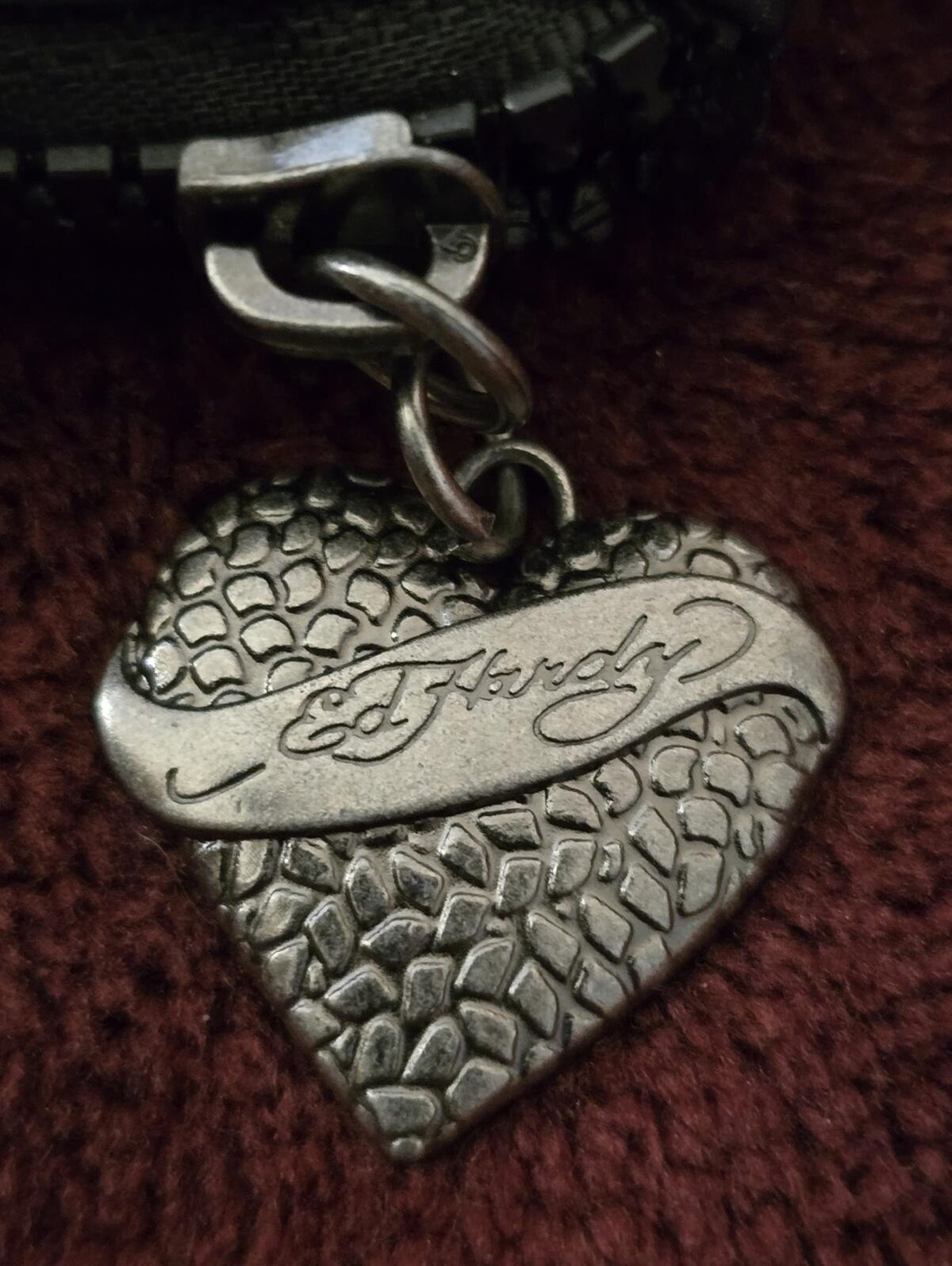 Ed Hardy Love Kills Slowly 3 PcSet, Coin Pouch, Card Holder & Wrist Strap. NWT