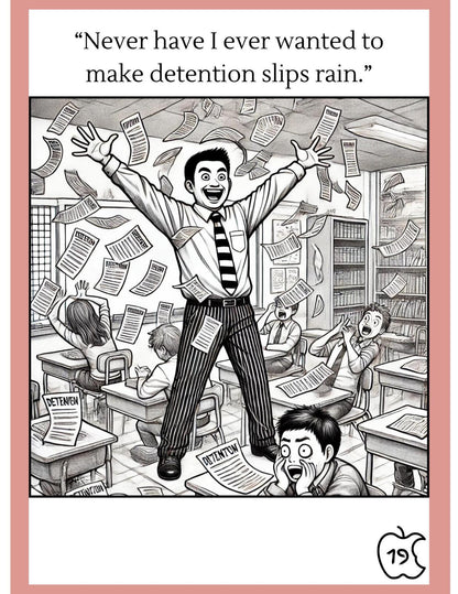 Inside the Teacher's Mind | Funny Teacher Coloring Book