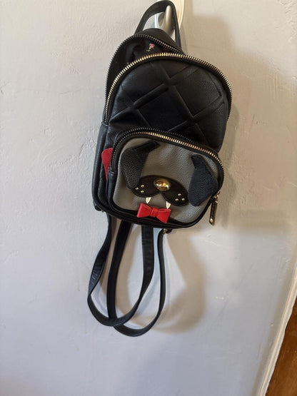 Betsey Johnson XOBAYBEE Vampire Pug Halloween Mini Backpack HTF