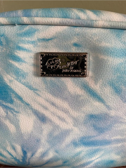 Betsey Johnson Blue Tie-Dye Crossbody Bag nwt