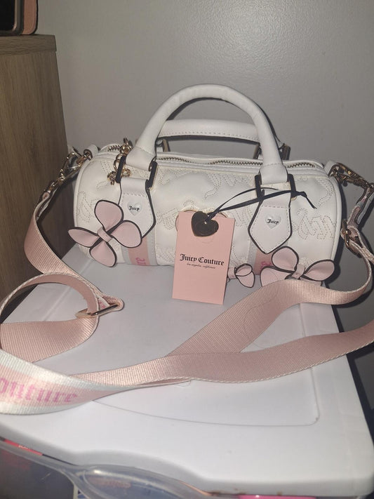 EXCLUSIVE Juicy Couture Butterfly Barrel Satchel Crossbody NWT