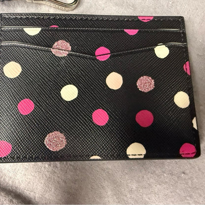 Kate Spade Laurel Way Jeweled Dots Greer Crossbody Bag & Card Case Set