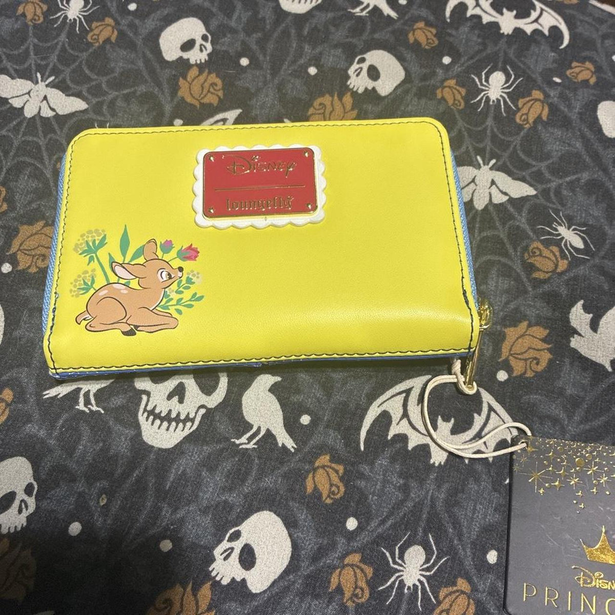 Loungefly Disney Princess Snow White & Bambi Zip Wallet - New With Tags