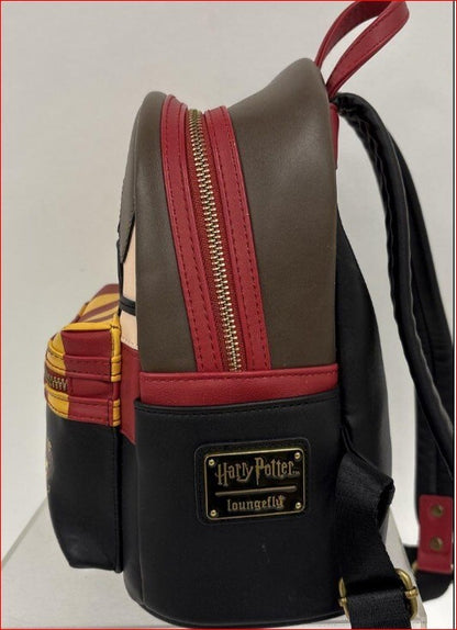 Loungefly Harry Potter Gryffindor Mini Backpack Scarf NWOT