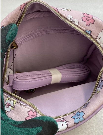 Loungefly Sanrio Hello Kitty Friends Sakura Cherry Blossom Crossbody Bag NWT