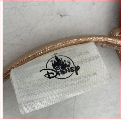 Loungefly Disney Parks Rose Gold Sequin Mini Backpack with Matching Minnie Ears