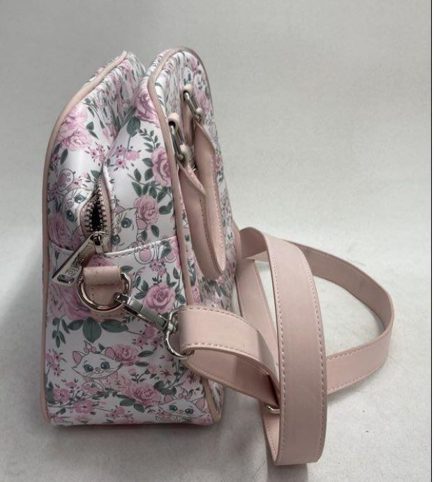 Loungefly Disney The Aristocats Marie Floral Pink Satchel Crossbody NWOT