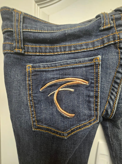 Tracy B. Women's Dark Wash Bootcut Jeans Size 8